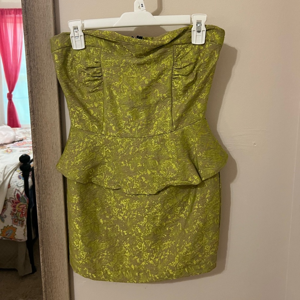 Green dress